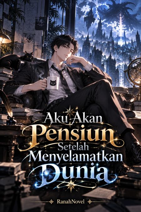 Cover Aku Akan Pensiun Setelah Menyelamatkan Dunia