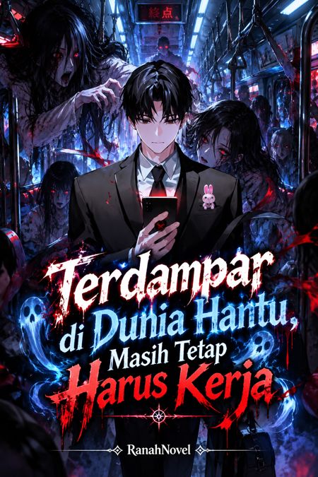 Cover Terdampar di Dunia Hantu, Masih Tetap Harus Kerja