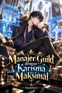 Cover Manajer Guild dengan Karisma Maksimal