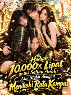 Cover Hadiah 10.000x Lipat untuk Setiap Anak: Aku Mulai dengan Menikahi Ratu Kampus